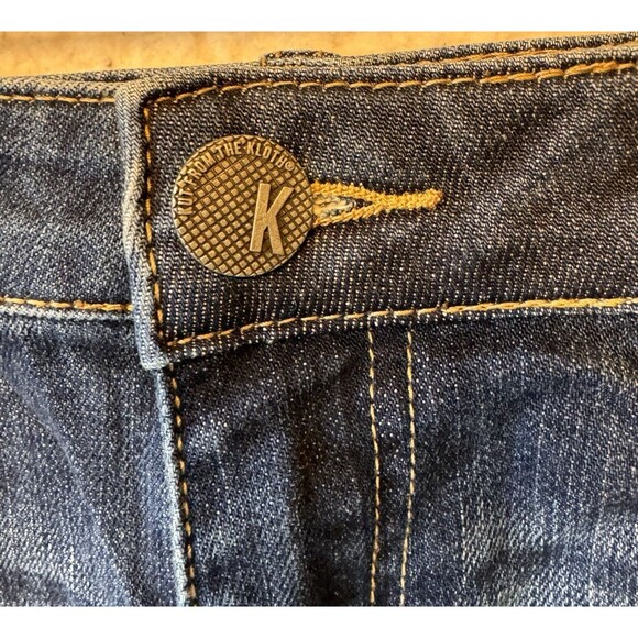 KUT from the KLOTH SHORTS Jeans Womens 0 Gidget Fray Denim 4” Inseam - Picture 6 of 16